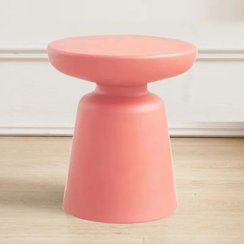 שולחן צד פיסולי לבית ולחוץ | דגם Hourglass Stool & Table