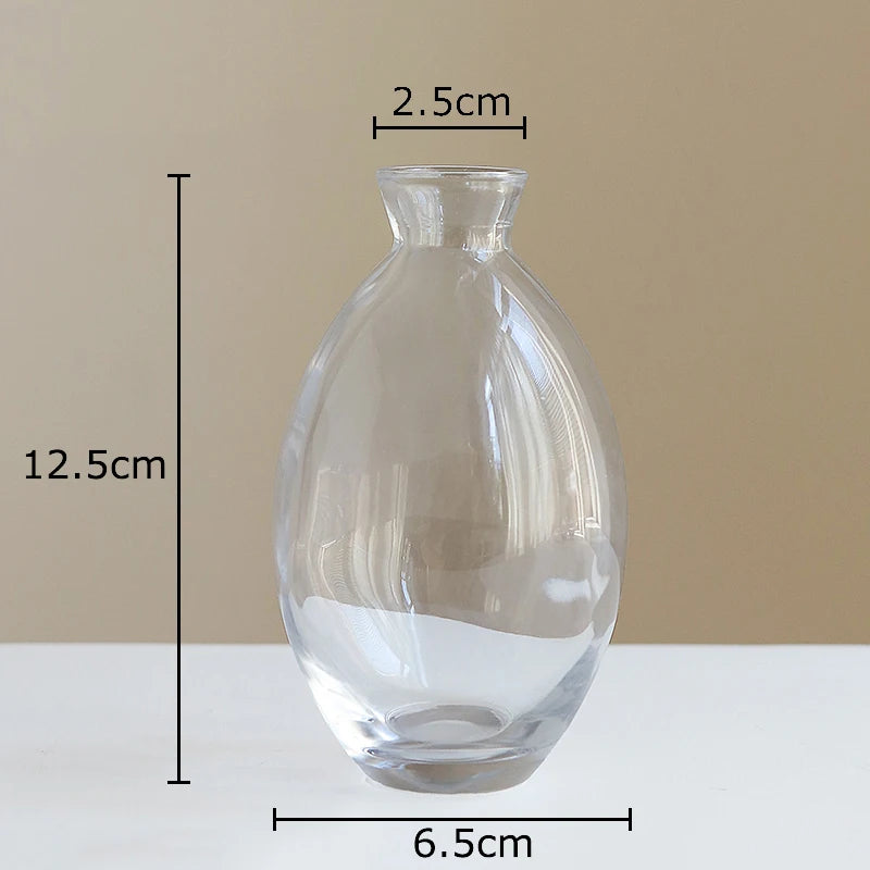 אגרטל זכוכית פיסולי אמורפי | דגם Amber Organic Vase