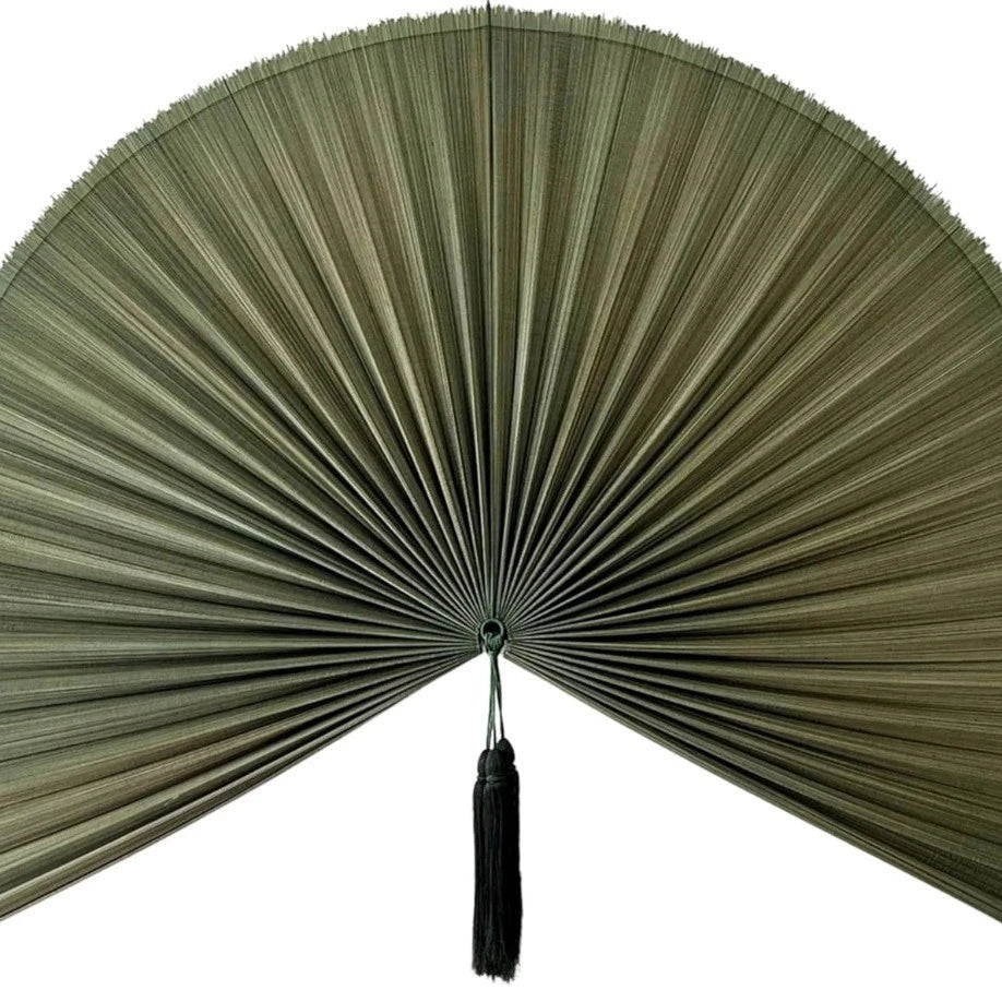 מניפת קיר במבוק ענקית דקורטיבית | דגם Imperial Bamboo Fan