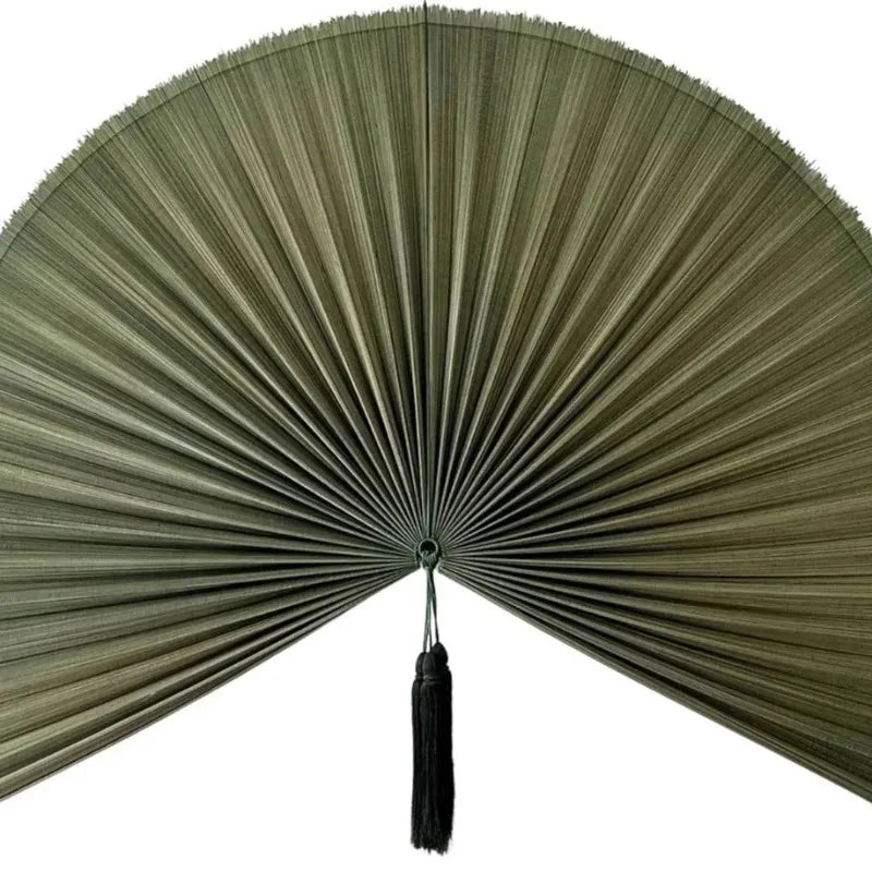 מניפת קיר במבוק ענקית דקורטיבית | דגם Imperial Bamboo Fan