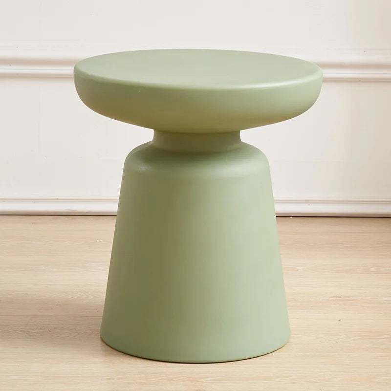 שולחן צד פיסולי לבית ולחוץ | דגם Hourglass Stool & Table