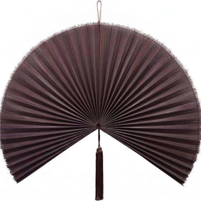 מניפת קיר במבוק ענקית דקורטיבית | דגם Imperial Bamboo Fan
