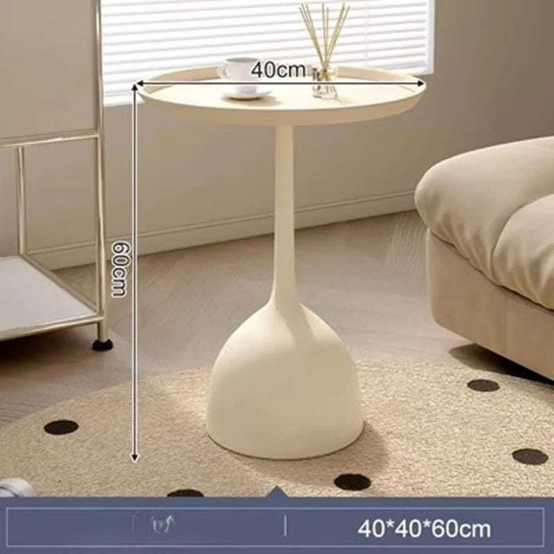 שולחן צד פיסולי עם בסיס פעמון | דגם Bell Pedestal Table