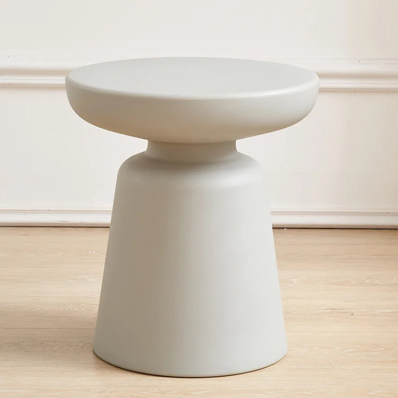 שולחן צד פיסולי לבית ולחוץ | דגם Hourglass Stool & Table