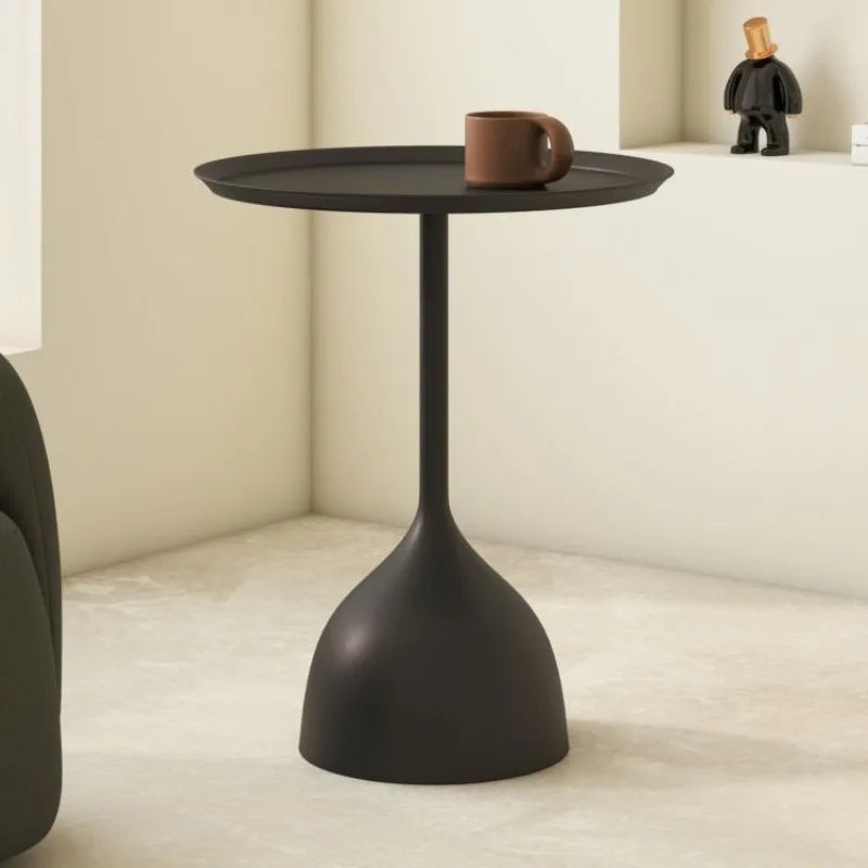 שולחן צד פיסולי עם בסיס פעמון | דגם Bell Pedestal Table