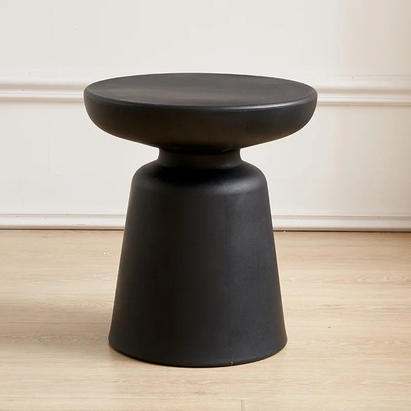 שולחן צד פיסולי לבית ולחוץ | דגם Hourglass Stool & Table