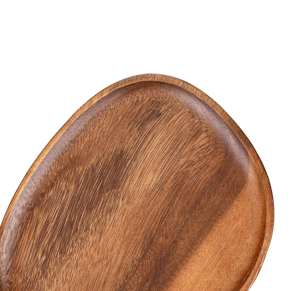 מגש עץ אגוז אורגני דקורטיבי | דגם Organic Walnut Tray - My Store